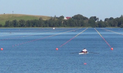 Rowing-track-in-Galve-lake-Trakai-Lithuania-2012