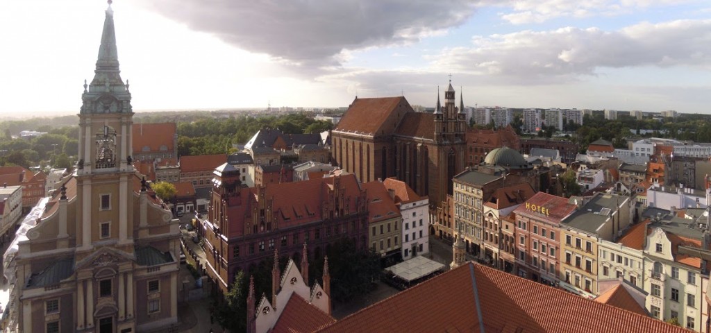 001 Panorama z wieży ratusza