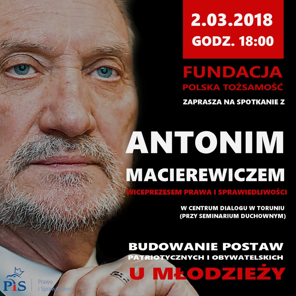 antoni macierewicz projekt plakatu