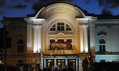 Znak Kiss&Ride jest usytuowany tuż obok teatru im. Wilama Horzycy (fot. archiwum)