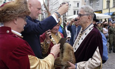 Intronizacja Króla Kurkowego AD 2018 - Jerzego Kwiatkowskiego (fot. Wojciech Szabelski/torun.pl)