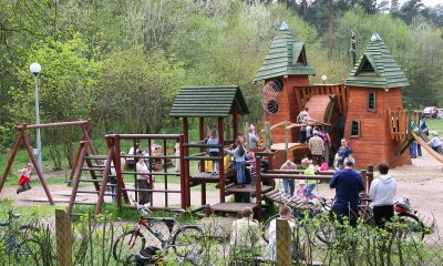 Trampolinowy plac zabaw wkrótce na Barbarce (fot. torun.pl)