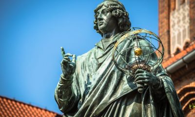 Monument of great astronomer Nicolaus Copernicus, Torun, Poland